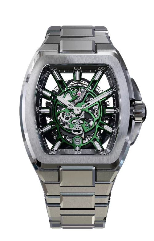 Metropolitan PS Titanium/SQLT Black Watch | Cvstos
